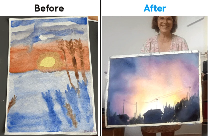 Isabelle's watercolor