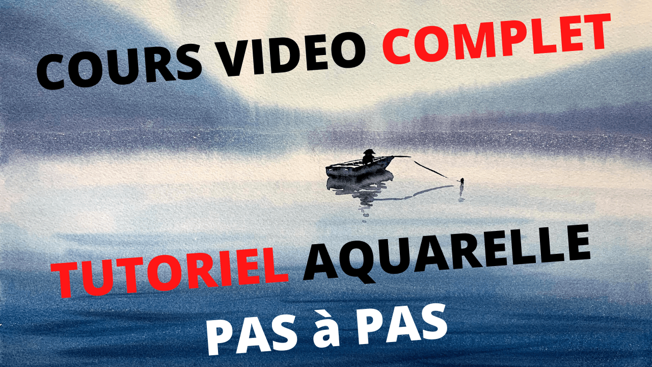 Cours aquarelle tutoriel pas a pas paysage remy lach Cours aquarelle tutoriel pas a pas paysage remy lach